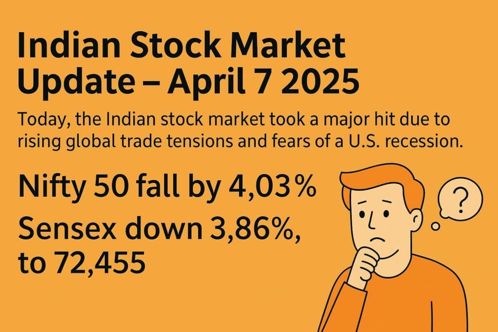 Indian Stock Market Today – April 7, 2025
